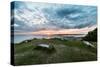 Chesil Beach and the Jurassic Coast Dorset-Oliver Taylor-Stretched Canvas