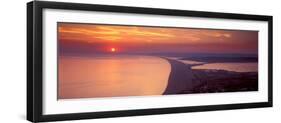 Chesil Beach at Sunset, Portland, Dorset, England-null-Framed Photographic Print