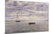 Chesil Beach, Rain Clearing Off, 1883-Henry Moore (II)-Mounted Giclee Print