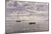 Chesil Beach, Rain Clearing Off, 1883-Henry Moore (II)-Mounted Giclee Print