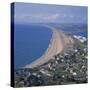 Chesil Beach, Seen from Portland, Dorset, England, United Kingdom, Europe-Roy Rainford-Stretched Canvas