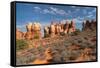 Chesler Park Canyonlands National Park, Utah-Alan Majchrowicz-Framed Stretched Canvas