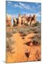 Chesler Park Canyonlands National Park, Utah-Alan Majchrowicz-Mounted Photographic Print