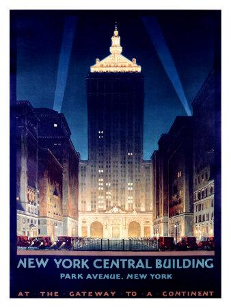 New York, Central Building, 1930