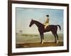 Chesnut Racehorse with Jockey Up on Newmarket Heath, 18th Century-John Byam Shaw-Framed Giclee Print