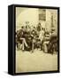 Chess and Cards, C1850s-null-Framed Stretched Canvas