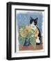 Chess and Sunflowers-Anne Robinson-Framed Giclee Print