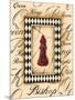 Chess Bishop-Gregory Gorham-Mounted Art Print