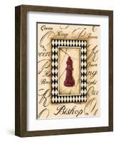 Chess Bishop-Gregory Gorham-Framed Art Print