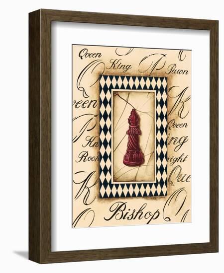 Chess Bishop-Gregory Gorham-Framed Art Print