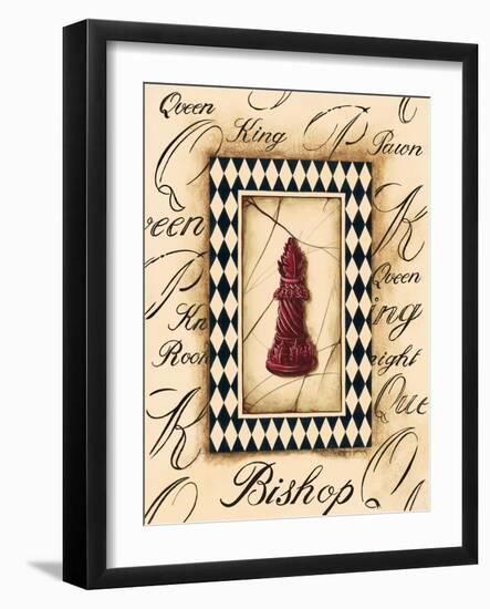 Chess Bishop-Gregory Gorham-Framed Art Print