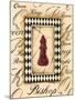 Chess Bishop-Gregory Gorham-Mounted Art Print