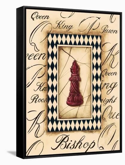 Chess Bishop-Gregory Gorham-Framed Stretched Canvas