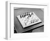 Chess Board with Moved Pieces-Philip Gendreau-Framed Photographic Print