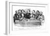 Chess Celebrities at the Late Chess Meeting, 1855-null-Framed Giclee Print