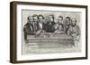 Chess Celebrities at the Late Chess Meeting-null-Framed Giclee Print