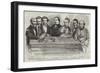 Chess Celebrities at the Late Chess Meeting-null-Framed Giclee Print