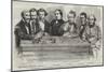 Chess Celebrities at the Late Chess Meeting-null-Mounted Giclee Print