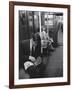 Chess Champion Bobby Fischer Working on His Moves During a Subway Ride-Carl Mydans-Framed Premium Photographic Print