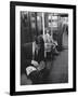 Chess Champion Bobby Fischer Working on His Moves During a Subway Ride-Carl Mydans-Framed Premium Photographic Print