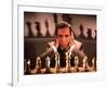 Chess Champion Gary Kasparov Training for May Rematch with Smarter Version of IBM Computer-Ted Thai-Framed Premium Photographic Print