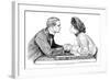 Chess Game, 1903-Charles Dana Gibson-Framed Giclee Print