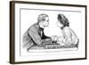 Chess Game, 1903-Charles Dana Gibson-Framed Giclee Print