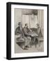 Chess Game in Bar in Vienna-null-Framed Giclee Print