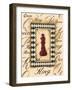 Chess King-Gregory Gorham-Framed Art Print