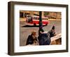 Chess on Market St San Francisco-Markus Bleichner-Framed Art Print