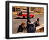 Chess on Market St San Francisco-Markus Bleichner-Framed Art Print