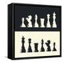 Chess Pieces Collection-pashabo-Framed Stretched Canvas