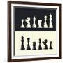 Chess Pieces Collection-pashabo-Framed Art Print