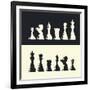 Chess Pieces Collection-pashabo-Framed Art Print