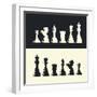 Chess Pieces Collection-pashabo-Framed Art Print