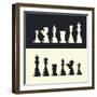 Chess Pieces Collection-pashabo-Framed Premium Giclee Print