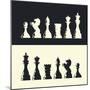 Chess Pieces Collection-pashabo-Mounted Premium Giclee Print
