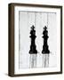 Chess Pieces I-Kent Youngstrom-Framed Art Print