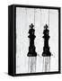 Chess Pieces I-Kent Youngstrom-Framed Stretched Canvas