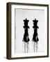 Chess Pieces II-Kent Youngstrom-Framed Art Print