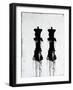 Chess Pieces II-Kent Youngstrom-Framed Art Print