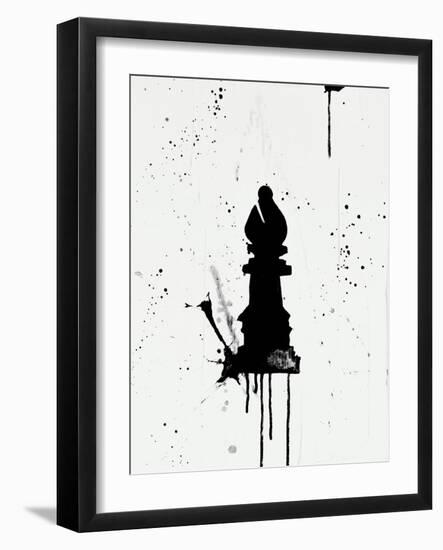 Chess Pieces III-Kent Youngstrom-Framed Art Print