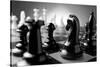 Chess Pieces on A Chess Board-Sergei Gnatuk-Stretched Canvas