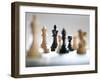 Chess Pieces-Tek Image-Framed Premium Photographic Print