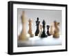 Chess Pieces-Tek Image-Framed Premium Photographic Print