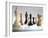 Chess Pieces-Tek Image-Framed Premium Photographic Print