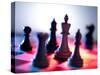 Chess Pieces-Tek Image-Stretched Canvas