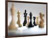 Chess Pieces-Tek Image-Framed Photographic Print