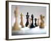 Chess Pieces-Tek Image-Framed Photographic Print