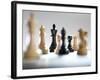 Chess Pieces-Tek Image-Framed Photographic Print